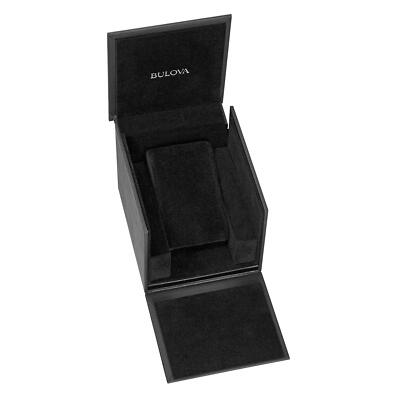 Pre-owned Bulova Classic Automatic Men's Stainless Steel Watch - 96a135 In Silver Tone/ Black Strap