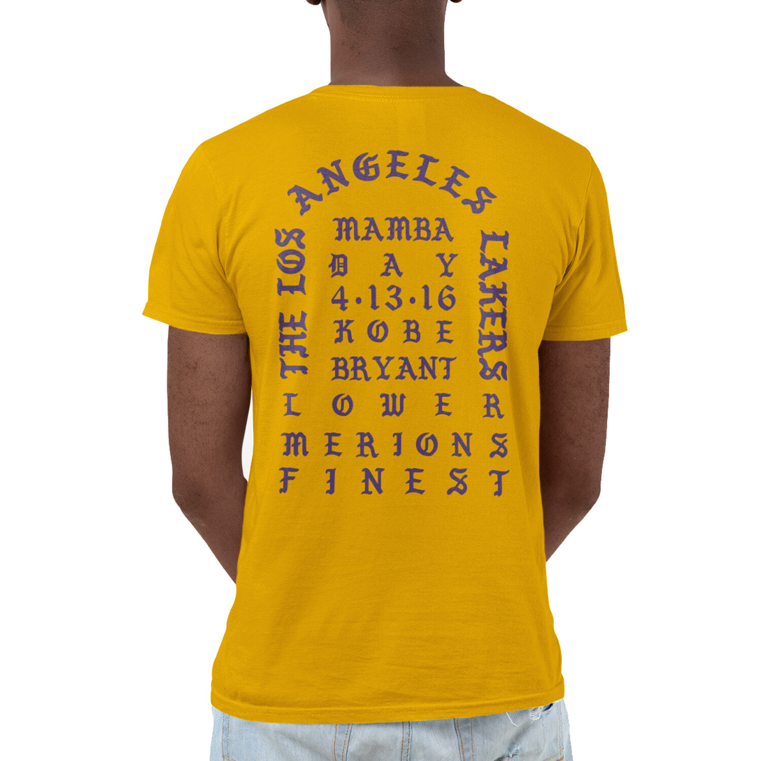 lakers black mamba t shirt