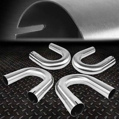 4x2, 5-дюймовая изготовленная на заказ U-образная труба из нержавеющей стали с оправкой на 180 градусов Выхлопная U-образная труба