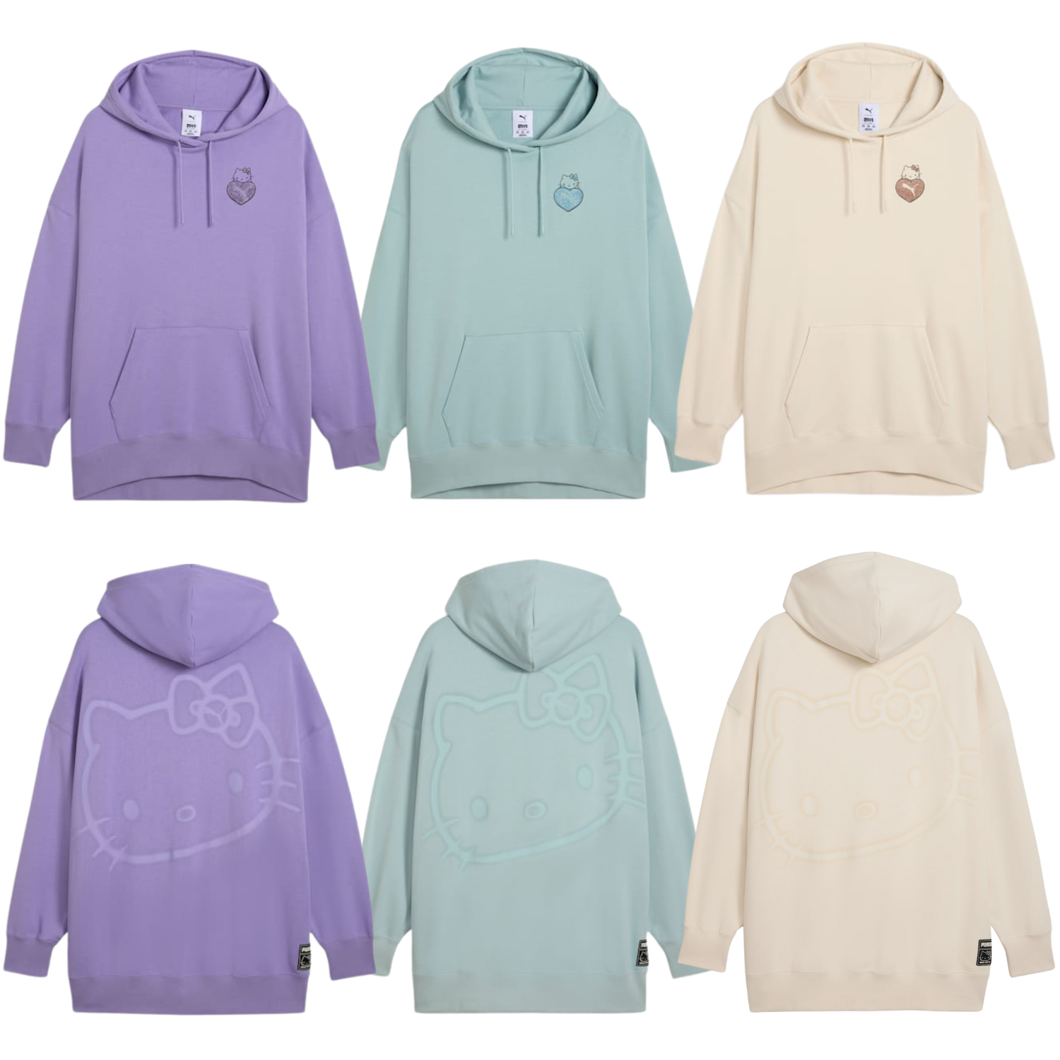 PUMA x Hello Kitty Friends Women's Oversized Graphic Hoodie