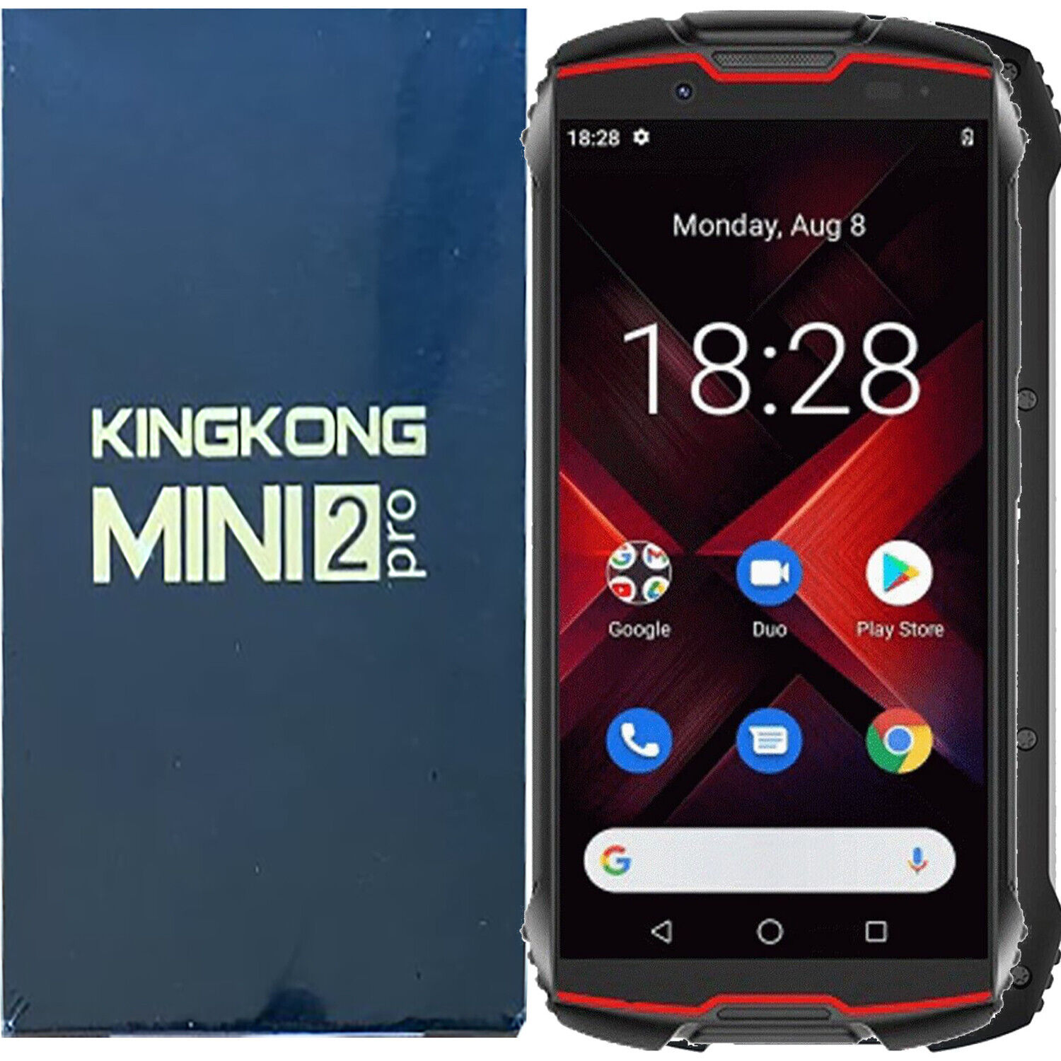 Cubot KingKong Mini2 Pro 4G Black/Red 64GB + 4GB Dual-SIM Cubot KingKong Mini2 Pro 4G Black/Red 64GB + 4GB Dual-SIM