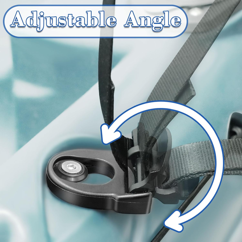 4Pcs Kayak Seat Clips Replacement,Kayak Seat Clip Parts Fit for Lifetime Emotion