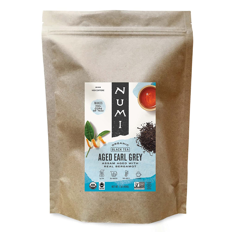 , 16 Ounce Pouch, Loose Leaf Black Tea With Berga