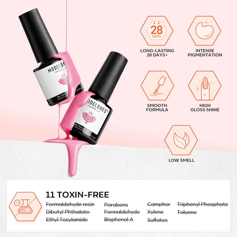 35 Psc Gel Nail Polish Kit with U V Light 48W Nail Dryer 12 Colors