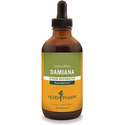 Herb Pharm Damiana, System Restoration, 4 Fluid Ounces