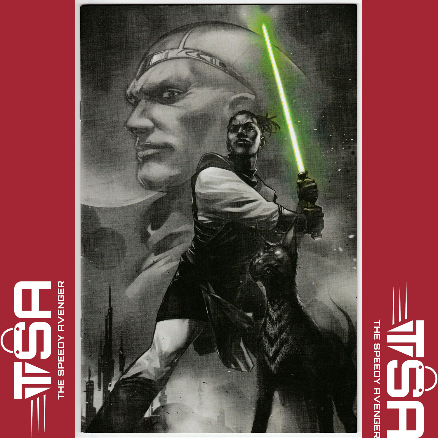 STAR WARS HIGH REPUBLIC ADVENTURES ANNUAL 2021 Ben Harvey Color Splash Key Ember