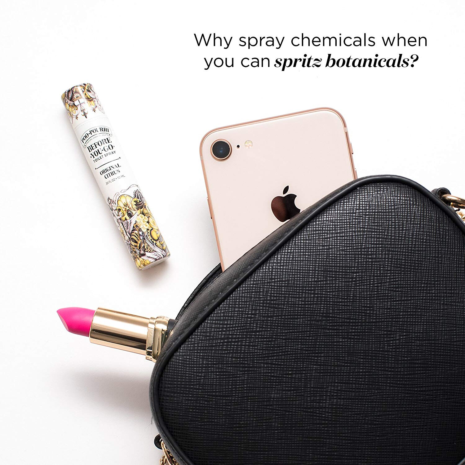 Poo-Pourri Before-You-Go Toilet Spray 10-ML Travel Size, Original Citrus Scent