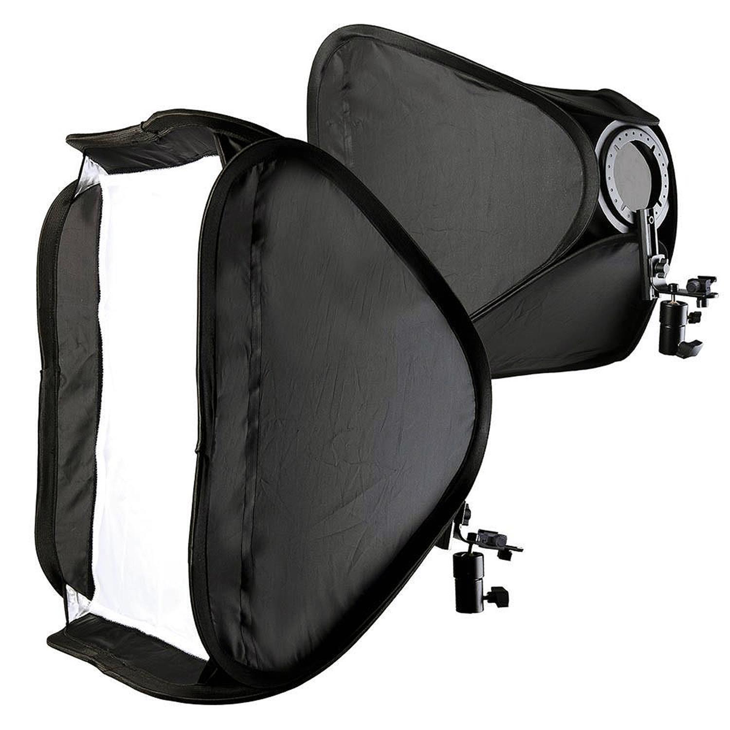 NICEFOTO Easy-fold Boite a lumiere 40x40cm pour Flash de cobra