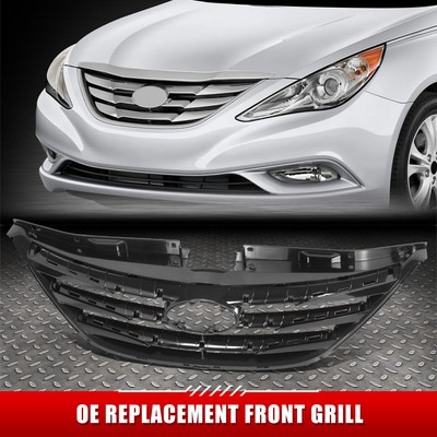 [Горизонтальные планки] Для передней верхней решетки радиатора Sonata 2014 года выпуска в стиле OE Sport Type 2