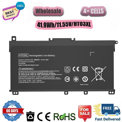 BATTERY FOR HP pavilion x360 Convertible 14m-dh0001dx 14m-dh1003dx HSTNN-LB8M