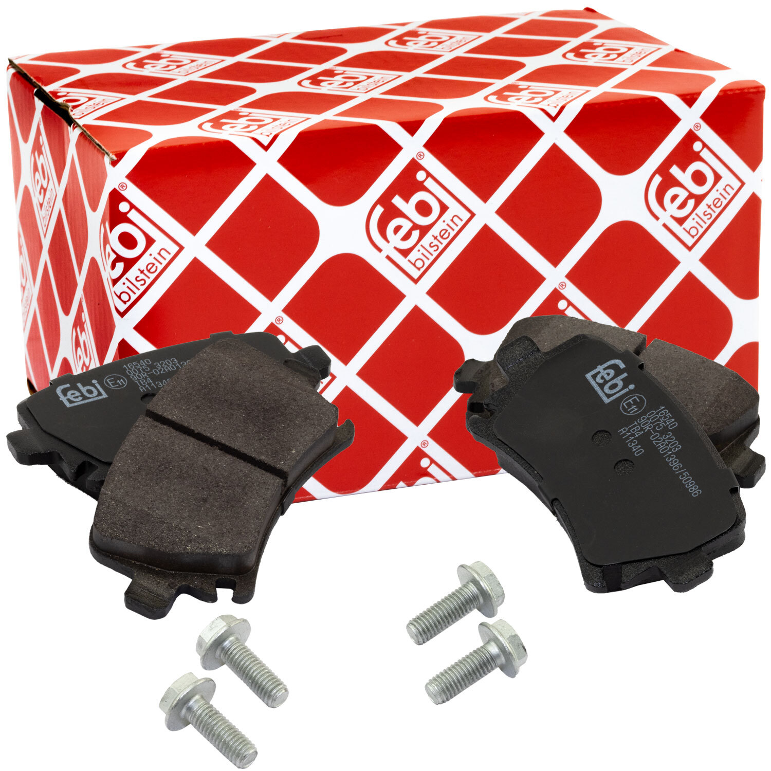 Bremsbeläge Bremsbelagsatz hinten FEBI 16540 für Audi A6 VW Touran Scirocco