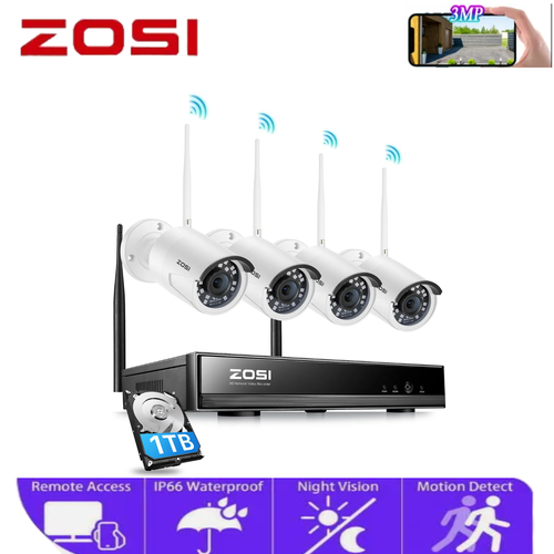 System Outdoor Wifi Cctv 1tb