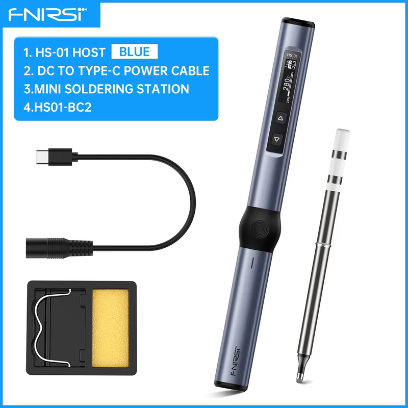 HS-01 Smart Soldering Iron 65W Adjustable Temperature Soldering Station