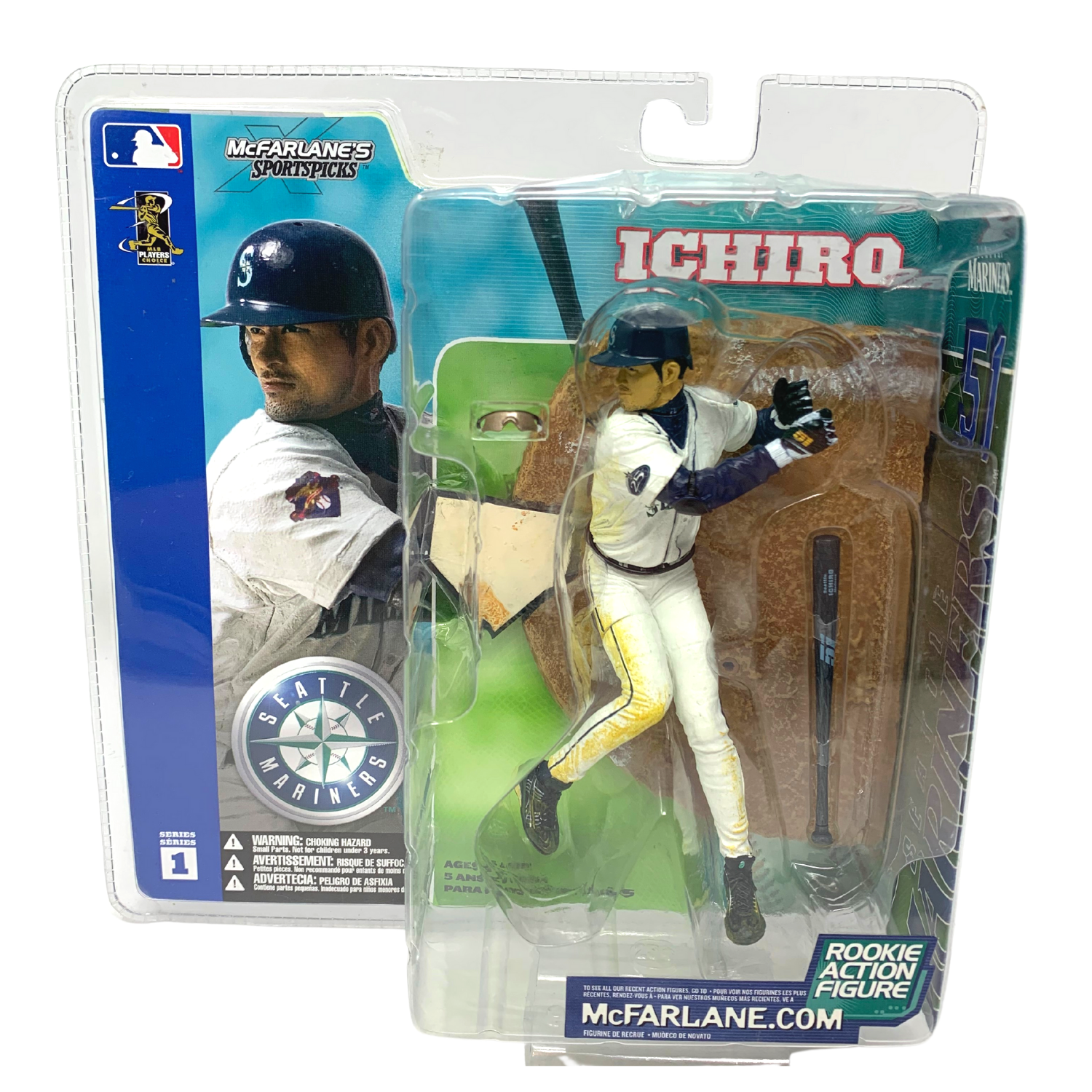 McFarlane MLB Series 1 Ichiro Suzuki Seattle Mariners