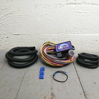 1949 - 1964 Studebaker 8 Circuit Wire Harness fits painless update fuse block