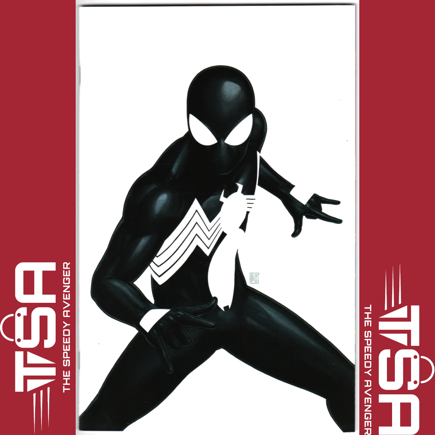 THE AMAZING SPIDER-MAN #50 (Vol 6) John Tyler Christopher Negative Space Variant