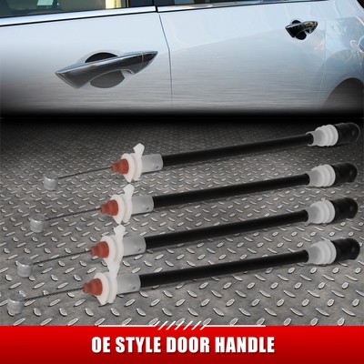 [4ШТ] ДЛЯ 00-06 BMW X5 ТРОС ДЛЯ РУЧКИ ПЕРЕДНЕЙ ЗАДНЕЙ ДВЕРИ СО СТОРОНЫ ВОДИТЕЛЯ И ПАССАЖИРА