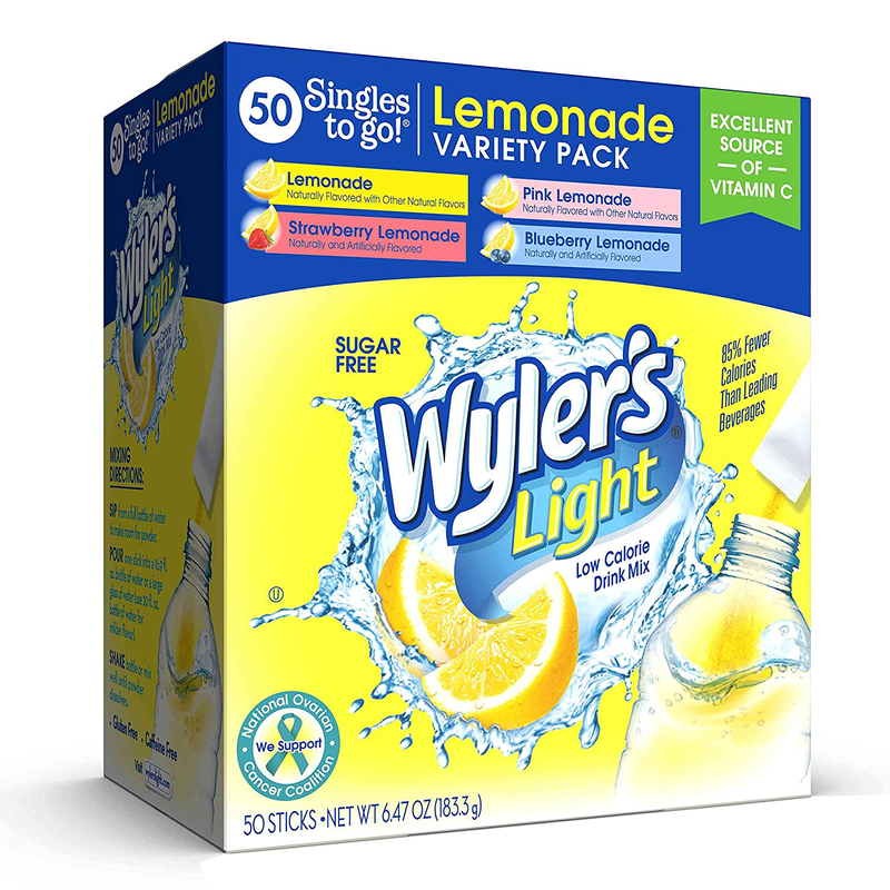 Wyler'S Light Singles to Go Powder Packets, Water Drink Mix,