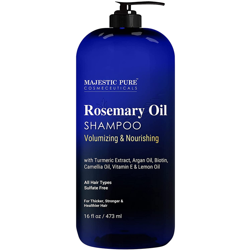 Rosemary Oil Hair Loss Shampoo 16 Fl Oz Majestic Pure