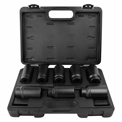 Cal-Van CAL VAN 966 Tools 8 Piece 6-Point Axle Nut Socket Set