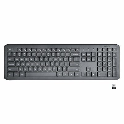 Onn Surf Wireless Silent Keyboard 106 Keys PC & MAC (100012579) 