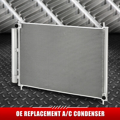 Для 14-17 Honda Accord Hybrid OE Style Алюминиевый передний конденсатор кондиционера в сборе