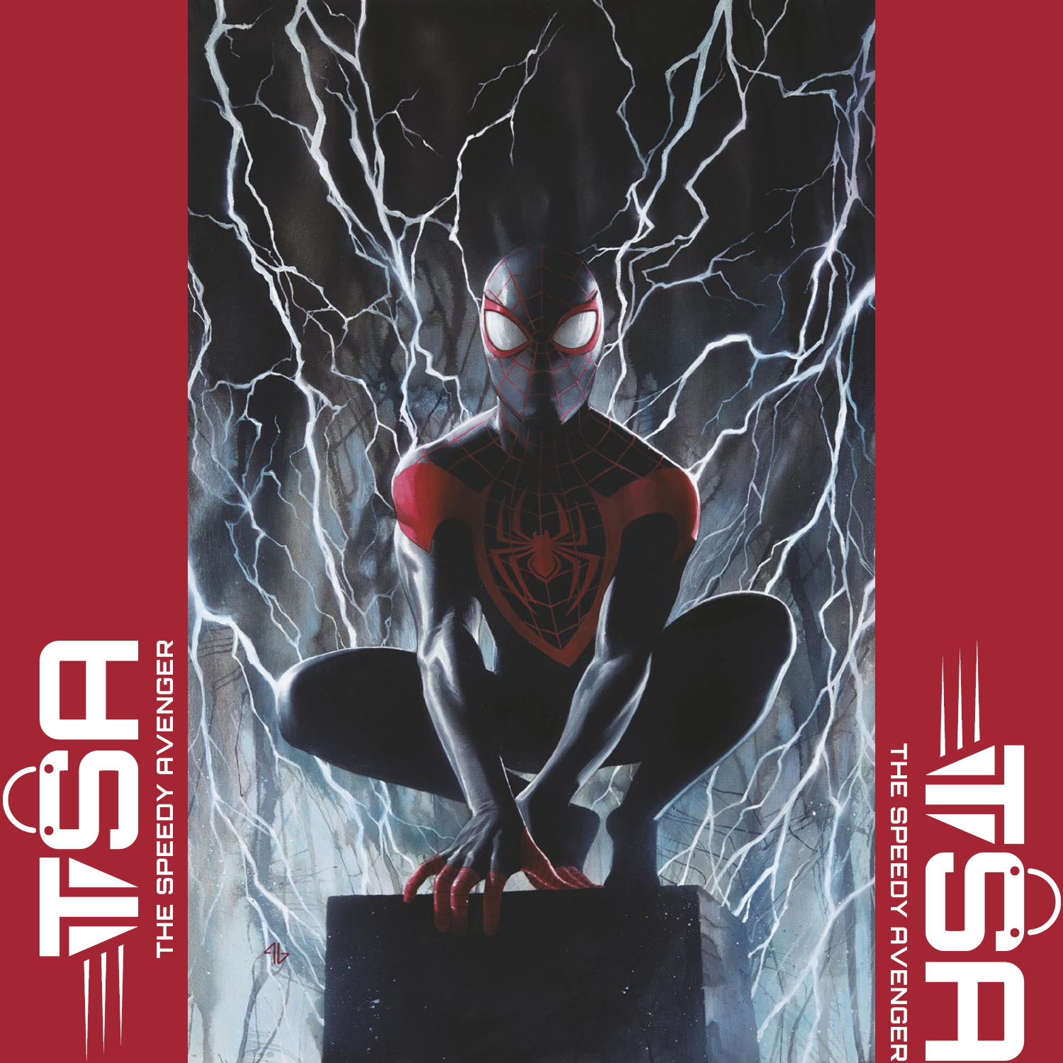 MILES MORALES SPIDER-MAN #18 2024 Adi Granov 1:50 Virgin Incentive Ratio Variant