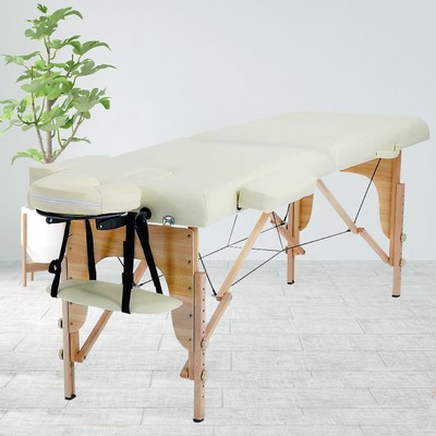 Massage Table Portable Massage Bed Thick & Comfortable Lightweight Spa Salon Bed