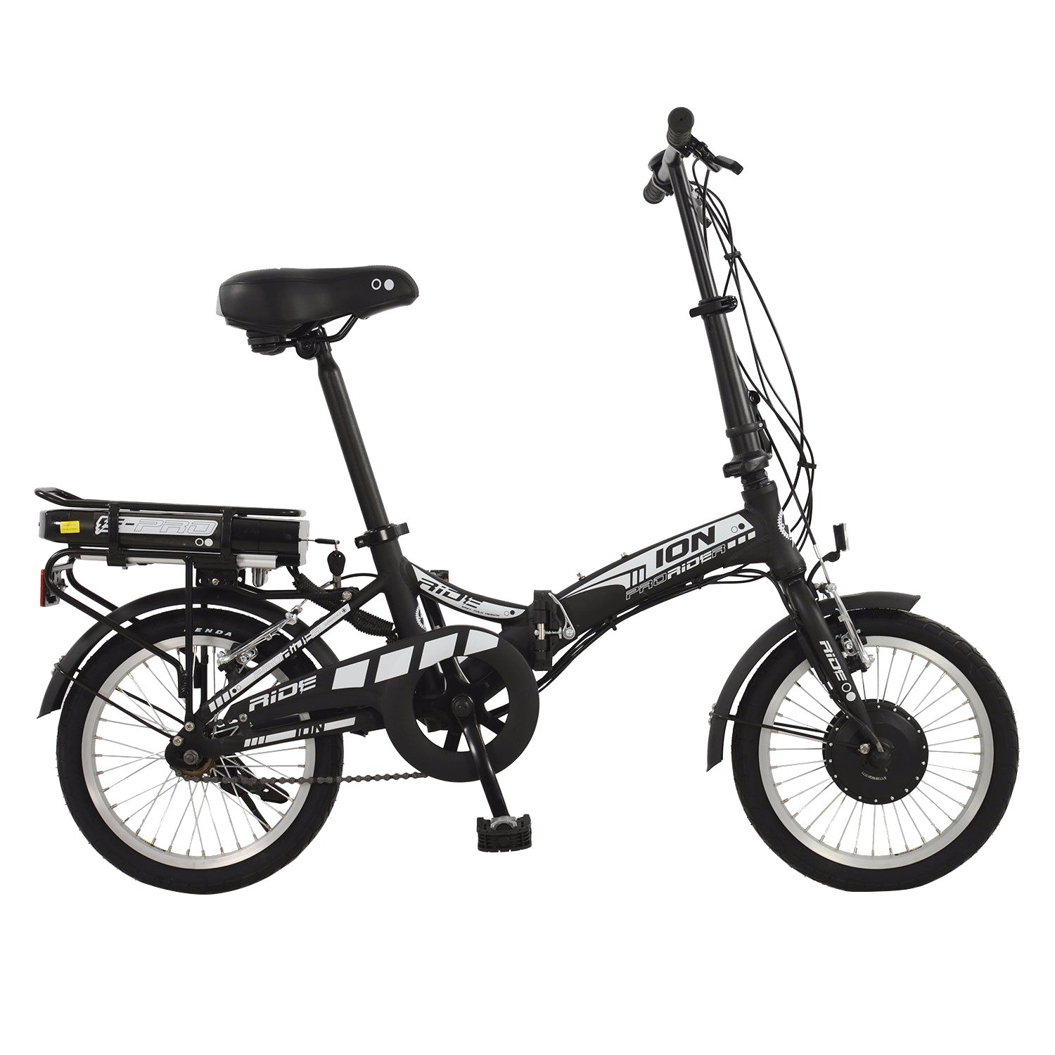 Pro Rider Ion Electric Bicycle 250W 36V Unisex Commuter City Folding