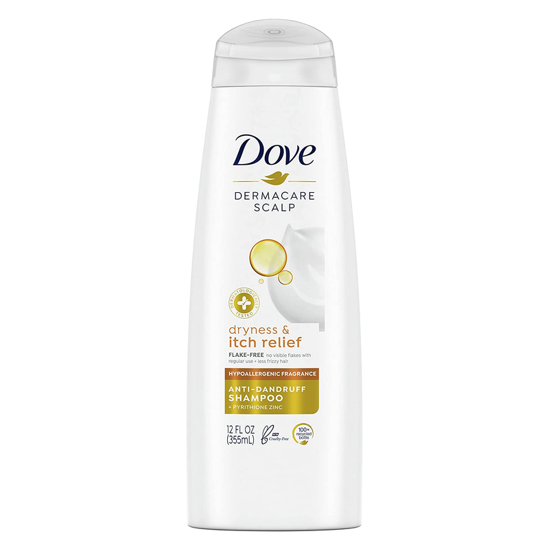 Dove Dermacare anti Dandruff Shampoo for Dry, Itchy Scalp Dryness and Itch Relie