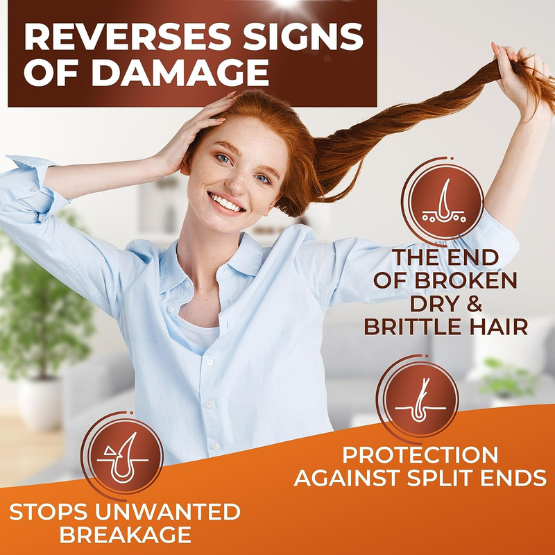 Moroccan Argan Oil Shampoo and Conditioner Set - Sulfate Free, anti Frizz Hydra