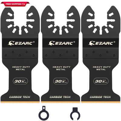 Carbide Oscillating Saw Blades, Multitool Blades Quick Release for Hard Material