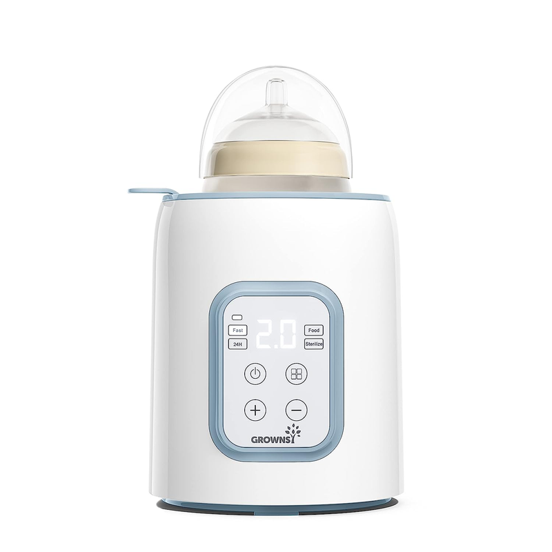 Bottle Warmer, 8-In-1 Fast Baby Milk Warmer with Timer for B
