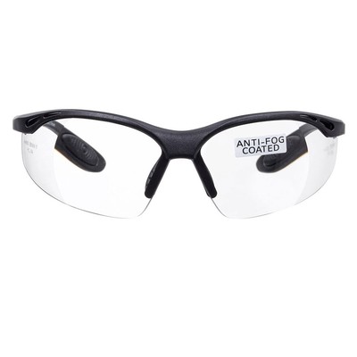 'Constructor' SAFETY READERS (CLEAR +2.0 Dioptre) Full Lens Reading Safety Gl...