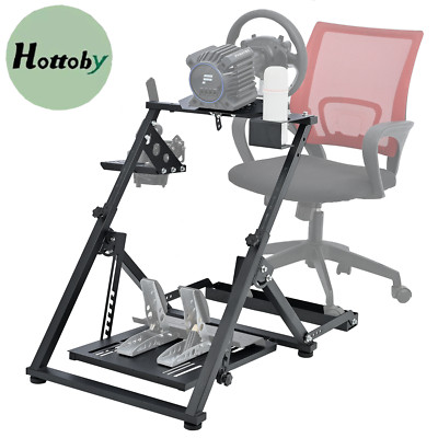 Hottoby Steering Racing Wheel Stand Foldable Sim Cockpit for Logitech G920 G923