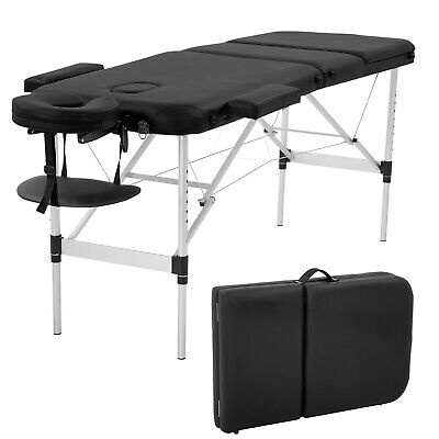 73'' Massage Table Lightweight Aluminium Massage Bed Spa Table with Carry Case