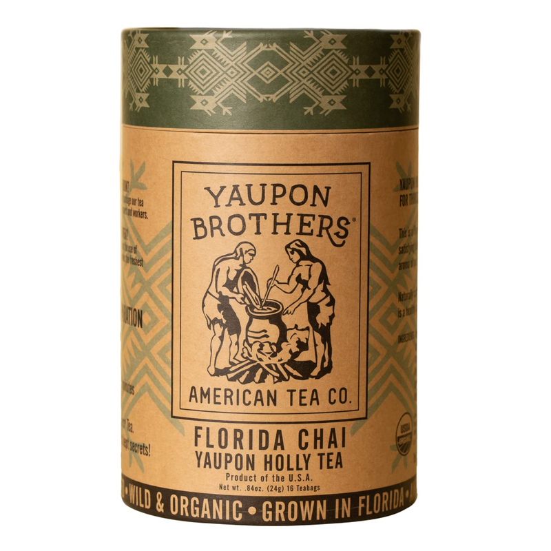 16 Eco-friendly Yaupon Chai Tea Bags Crafted