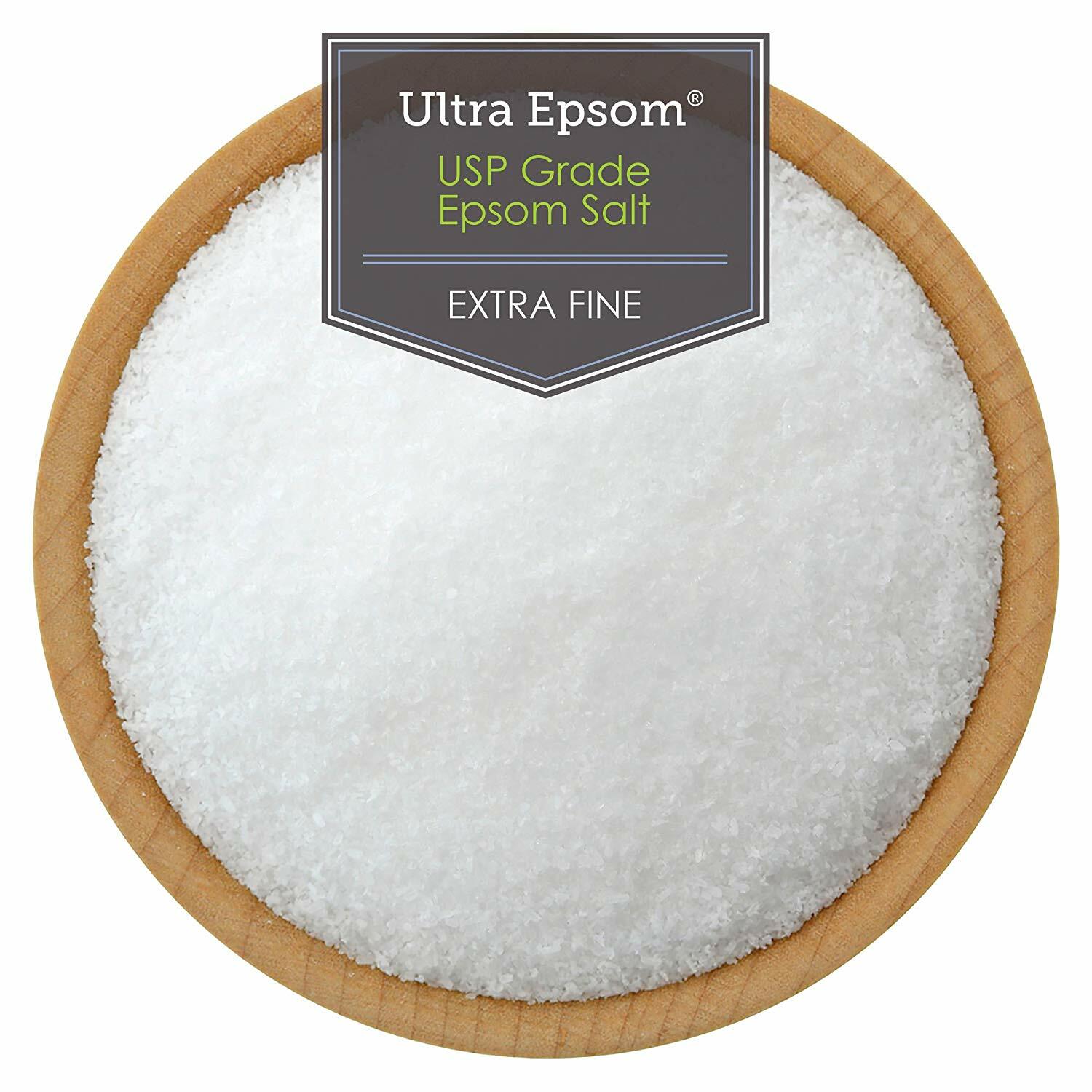 Ultra Epsom Premium Epsom Salt, Medium - 25 lb Bag