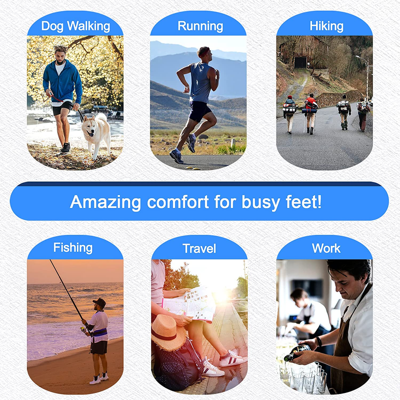 Memory Foam Insoles for Men, Shoe Inserts for Work Boot, Running Shoes, Hiking S