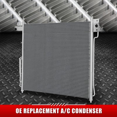 Для 05-07 Nissan Pathfinder Xterra 2,5-литровый 4,0-литровый Алюминиевый конденсатор кондиционера в стиле OE