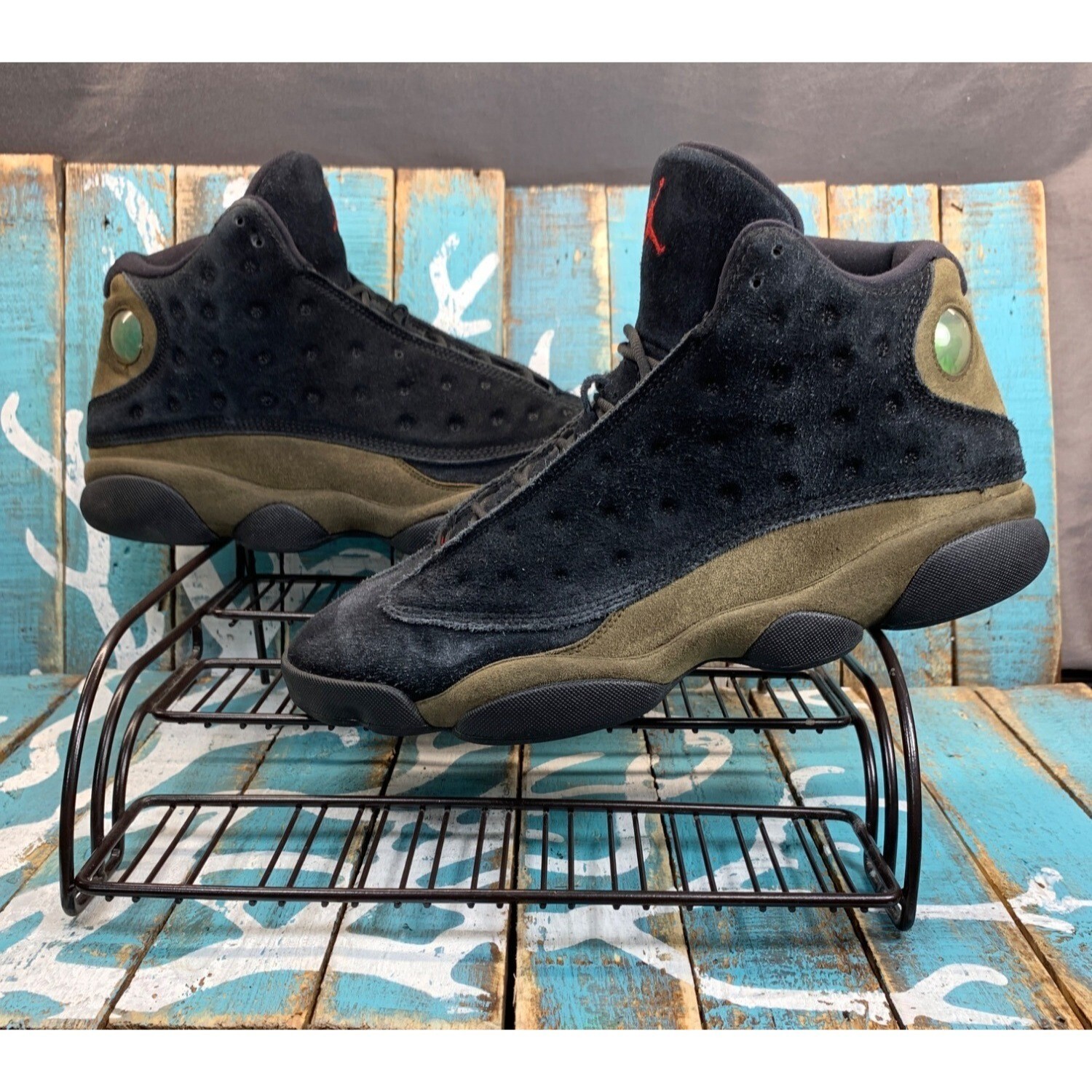 retro 13 suede
