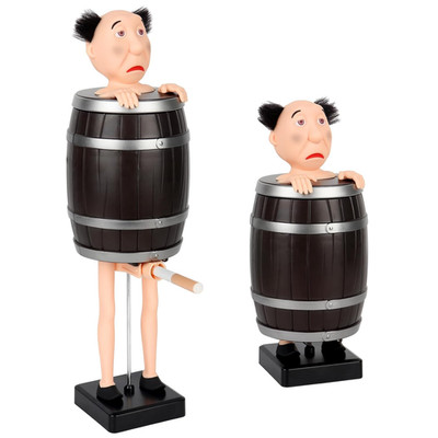 Lustiger Zigarettenspender, Pop up Holzfass Zigarettenschachtel Für 9 Zigaretten