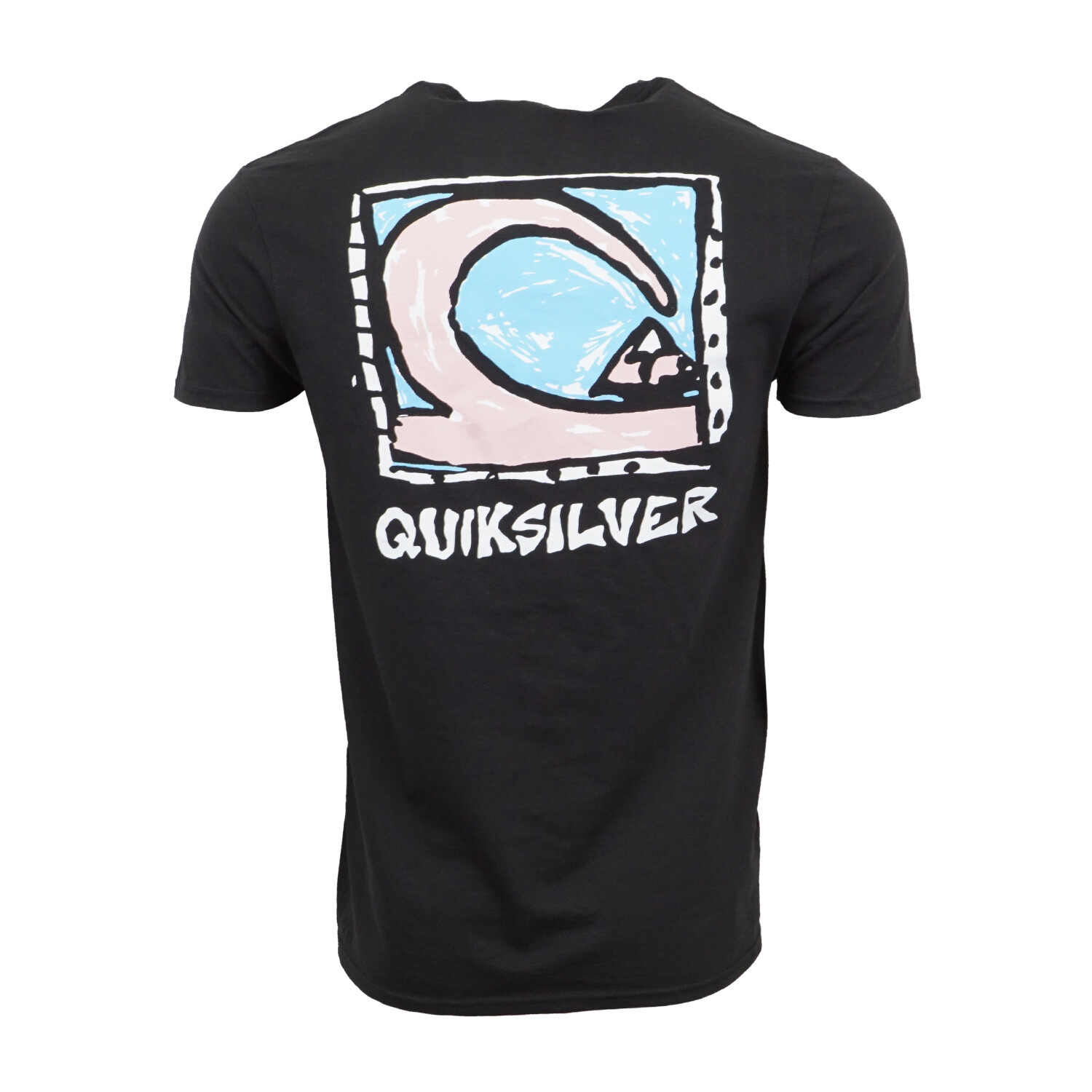 QUIKSILVER Tシャツ Quiksilver Men's Mountain and Wave Graphic Tee, Heather Red