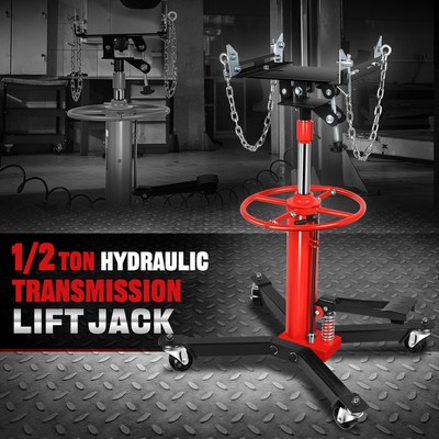 Экономичный 0,5-тонный гидравлический трансмиссионный домкрат для подъема автомобиля с поворотными колесами
