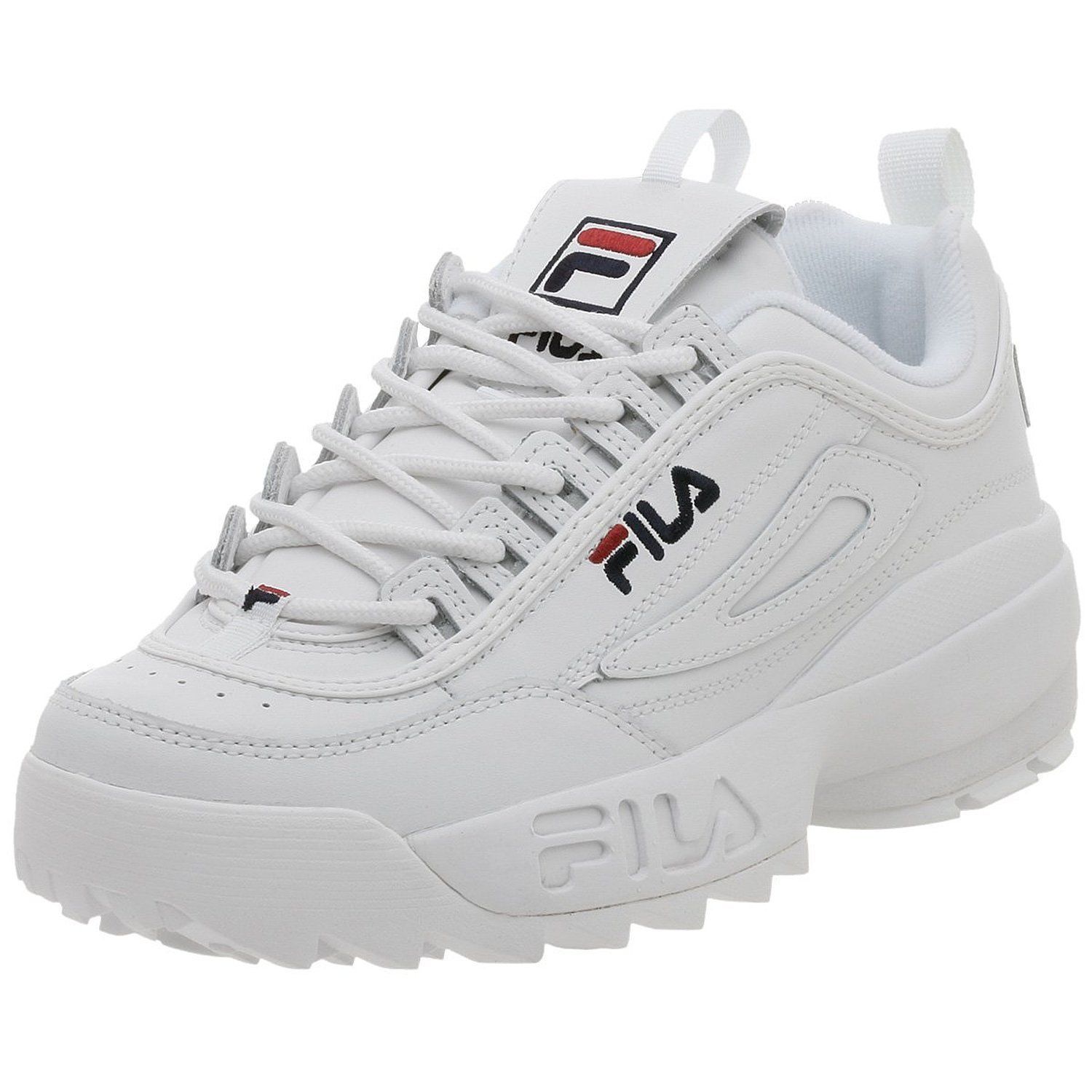 fila disruptor triple white