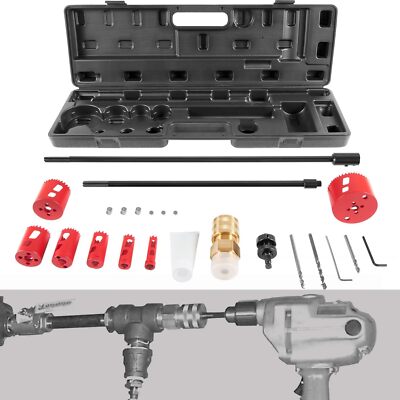 Hot Tapping Machine 08350 DM3MECH Hot Tap Kit for NPT Hole Saws and Arbor