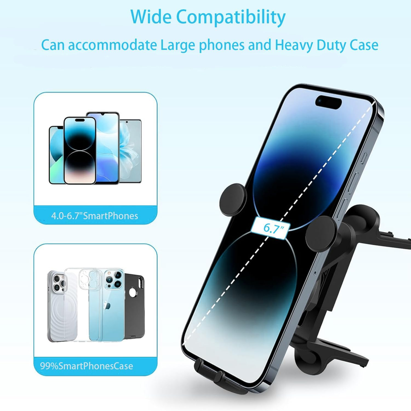 Car Phone Holder Mount Compatible with Mercedes Benz C-Class, E-Class,S-Class,B-