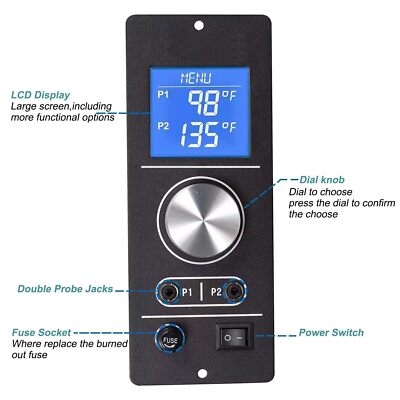Upgrade Digital Controller Kit Replacement for Camp Chef Gen2 Pellet Grill wi...