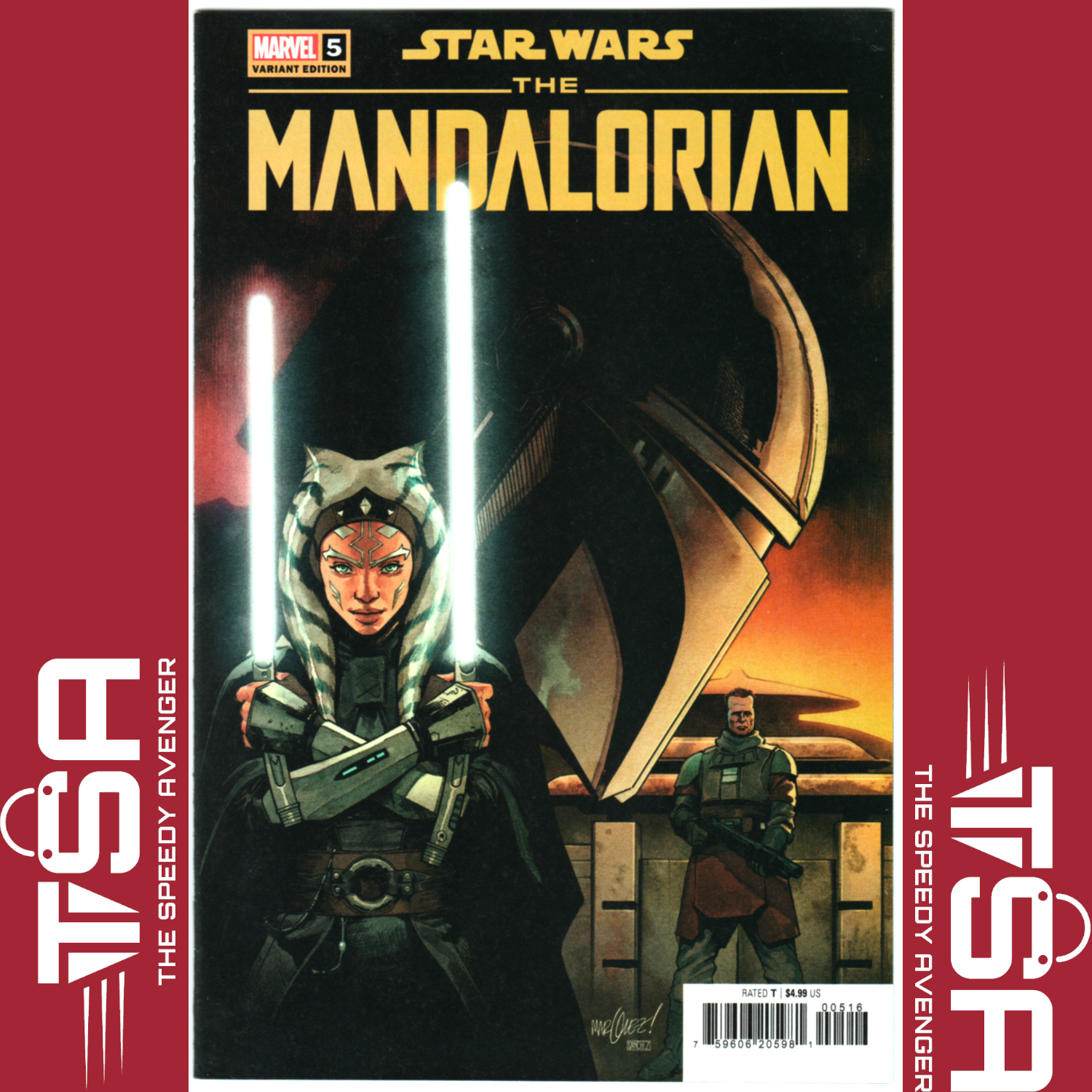 STAR WARS THE MANDALORIAN #5 (Vol 2) David Marquez 1:25 Incentive Ratio Variant
