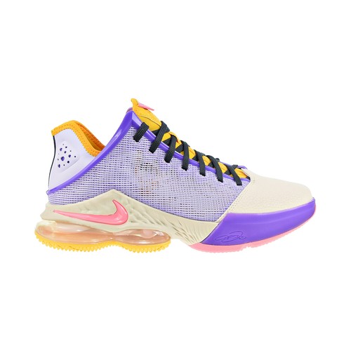 

Мужские кроссовки Nike LeBron 19 XIX Low Mismatch сиренево-темно-дымчато-серые DO9829-500, Lilac-dark smoke grey-pearl white